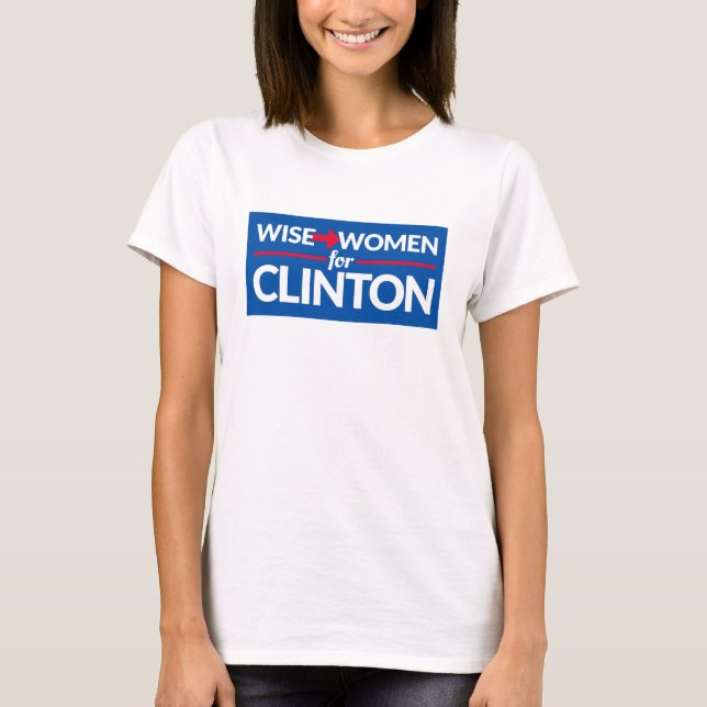 T-shirt FEMMES SAGES POUR la pièce en t large de logo de (Devant)