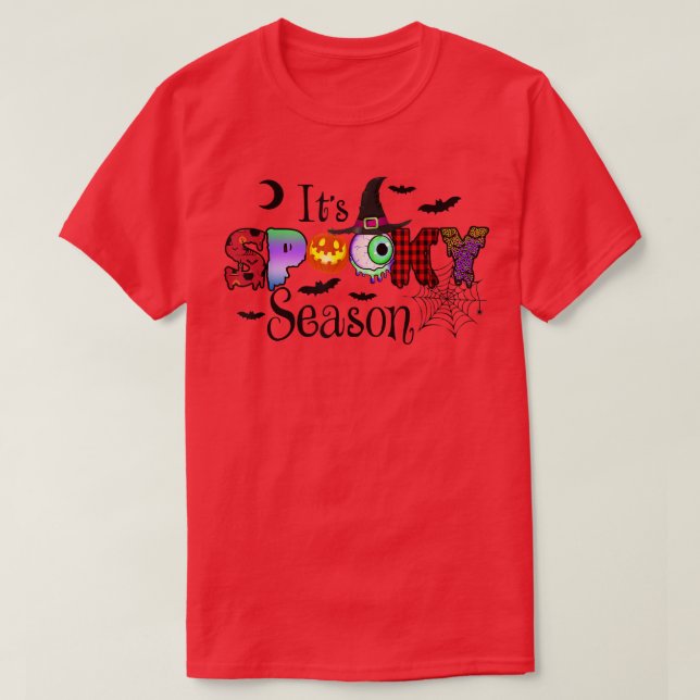 T-shirt FEMMES Scary Halloween Éffrayant Design 536 (Design devant)