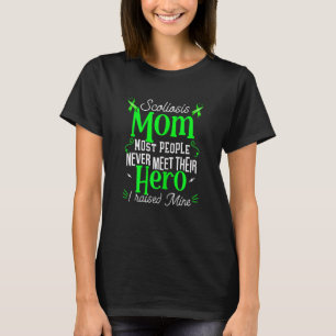 T-shirt Femmes Scoliose Maman Ne Rencontre Jamais Leur Hér