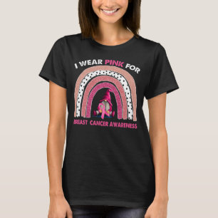 T-shirt Femmes Sensibilisation au cancer du sein Ruban ros