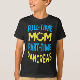 T-shirt Femmes Sensibilisation au diabète Mois tenue Maman