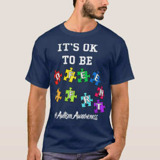 T-shirt Femmes Sensibilisation sur l'autisme Acceptation H