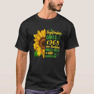T-shirt Femmes Septembre Filles 1968 51e Ans Jour B