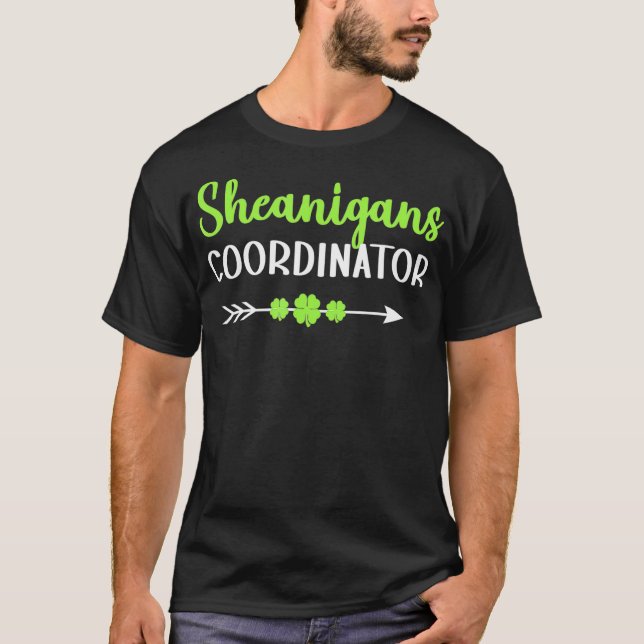 T-shirt Femmes Shenanigans Coordonnateur Funny Enseignant  (Devant)