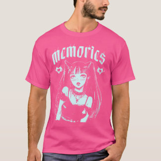 T-shirt Femmes Souvenirs Rock gothique Girl Aesthétique Pu