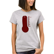 T-shirt femmes Stress Thermometer