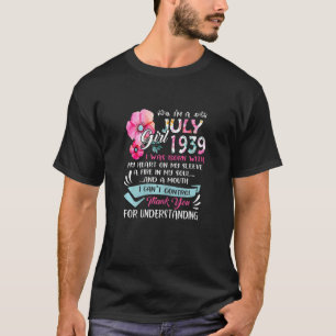 T-shirt Femmes stupéfiantes Depuis 1939 83ème anniversaire