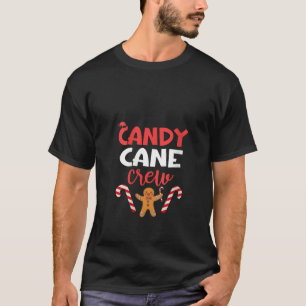 T-shirt Femmes Sucre de canne Crew Xmas Père Noël Funny No