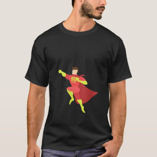 T-shirt FEMMES Super Héros Fête du Père Super Papa V Cou