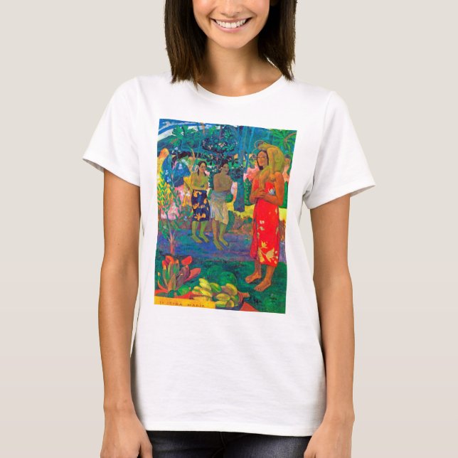 T-shirt Femmes tahitiennes, Gauguin (Devant)