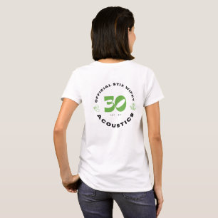 T-shirt FEMMES Tee de base : Officiel Stix WIFEY +30th bac