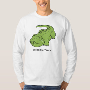 T-shirt Femmes vertes pleurantes d'hommes de polo de