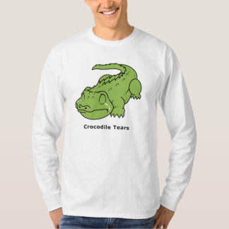T-shirt Femmes vertes pleurantes d'hommes de polo de