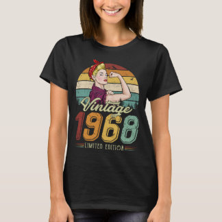 T-SHIRT FEMMES VINTAGE 1968 ÉDITION LIMITÉE