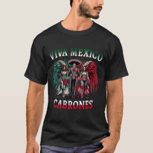 T-shirt Femmes Viva Mexique Dia De Los Muertos - Jour Des