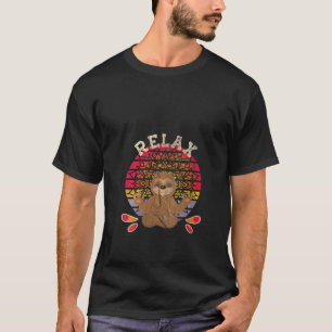 T-shirt Femmes Yoga Relax Medi Sloth Dreamer Pajamas Noël