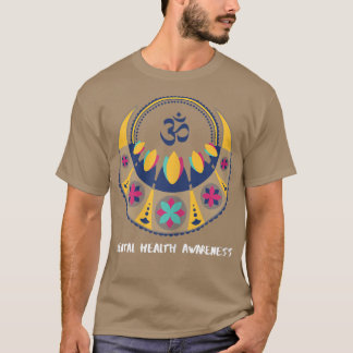 T-shirt Femmes Yoga Sensibilisation à la santé mentale 704