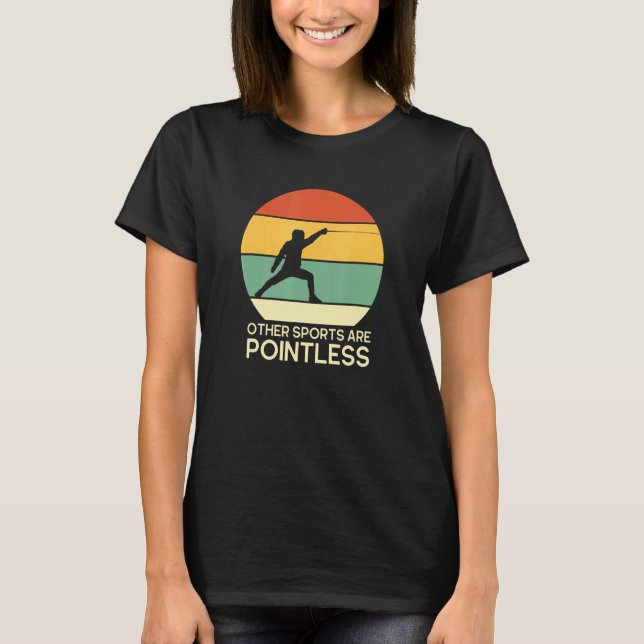 T-shirt Fencer D'Étiquettes Autres Sports Sans Pointures V (Devant)