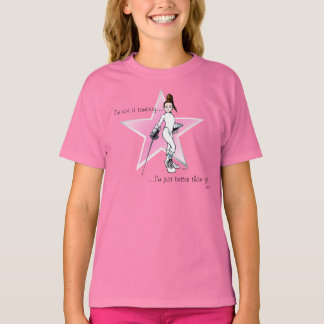 T-shirt FencerGrrl - Je ne suis pas un tomboy...