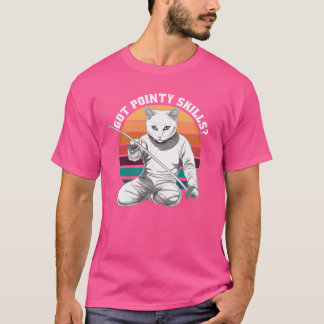 T-shirt Fencing Game gamer fencer sport Funny sayings gift