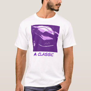 T-shirt Fenêtre à fractionnement classique Chevrolet Corve