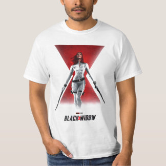 T-shirt Fenêtre noire - Scarlett Johansson