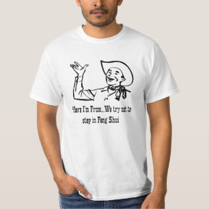 T-shirt Feng Shui humoristique pour hommes