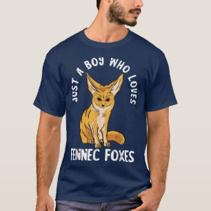 T-shirt Fennec Fo Lover En Colère Juste Un Garçon Qui Aime