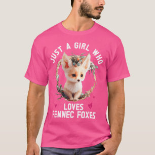 T-shirt Fennec Fox mignonne Fennic Foxes Fenec Animal Fox