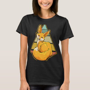 T-shirt Fennec Fox Retro Vintage Fennec Fox