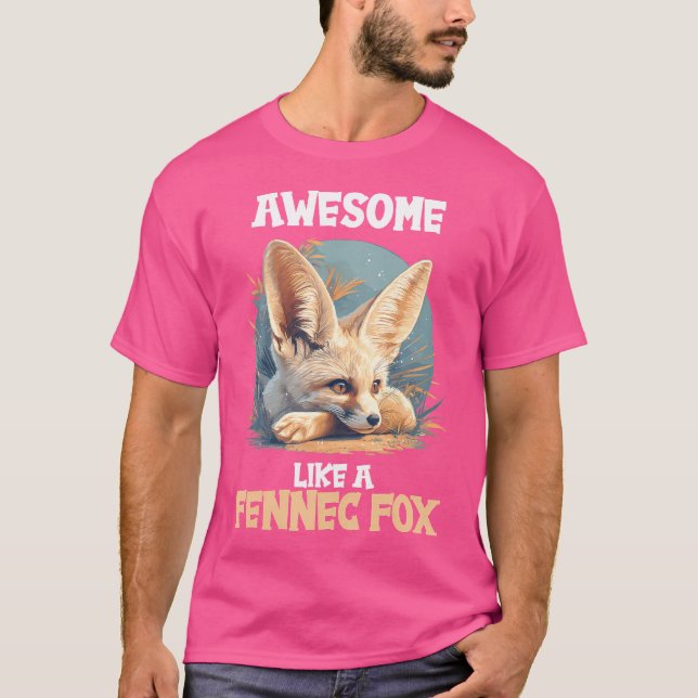 T-shirt Fennec Foxes Fennec Fox (Devant)