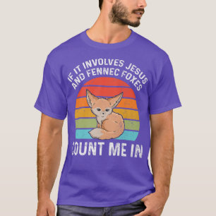 T-shirt Fennec Vixen Design pour un Fan-T-Shirt Fennec Fox