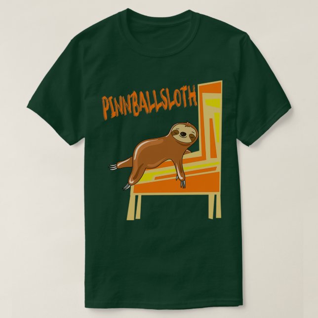 T-shirt Fente cadeau du joueur de cool Pinball (Design devant)