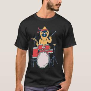 T-shirt Fente de tambour Lente Fente Métal Lourd Dit Doom 