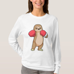 T-shirt Fente en boîte avec gants en boîte