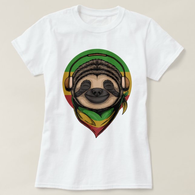 T-Shirt Fente Vibing (Design devant)