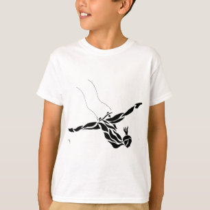 T-shirt Fentes de trapèze de vol