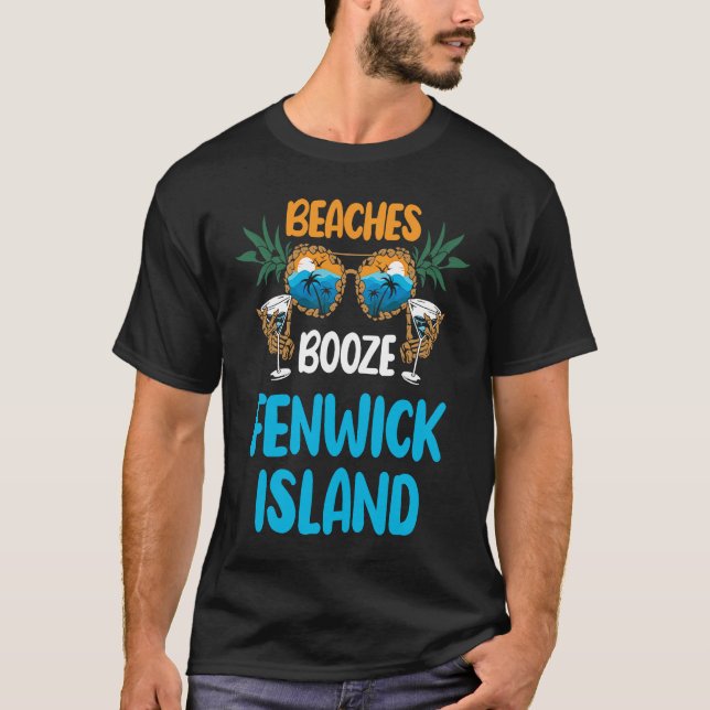 T-shirt Fenwick Island Delaware Beaches Vacation Party Mat (Devant)