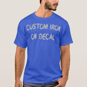 T-SHIRT FER PERSONNALISÉ SUR LA BOÎTE D'ORDINATEUR T 1