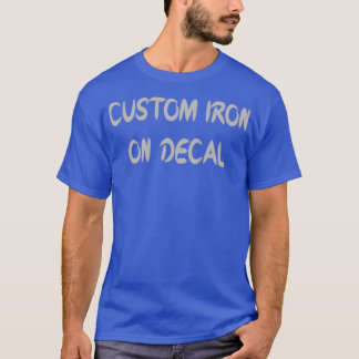 T-SHIRT FER PERSONNALISÉ SUR LA BOÎTE D'ORDINATEUR T 1