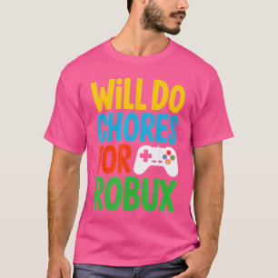 T-shirt Fera des tâches pour Robu Vidéo drôle de joueur ré