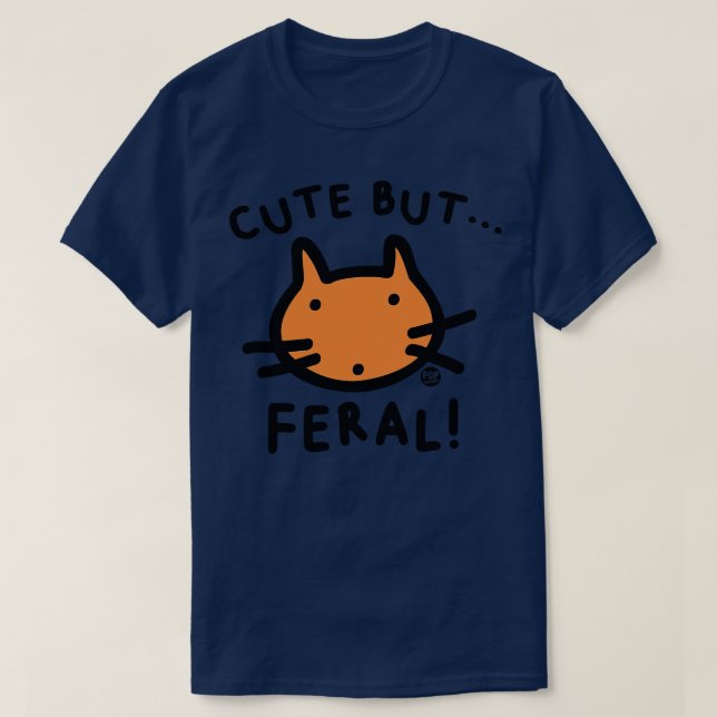 T-SHIRT FÉRAL (Design devant)