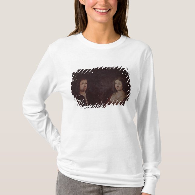 T-shirt Ferdinand II d'Aragon et d'Isabella I de la (Devant)
