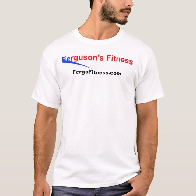 T-shirt FergsFitness.com nouveau (Devant)