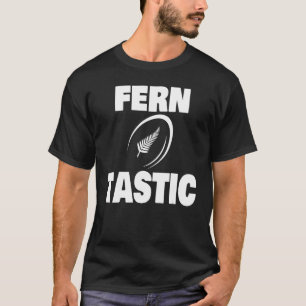 T-shirt Ferme argentée Ferntastic Rugby
