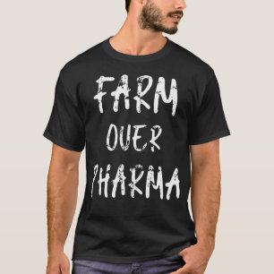 T-shirt Ferme avant le nutritionniste de légumes de la fer