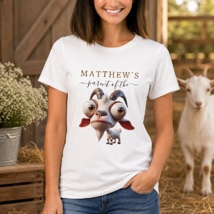 T-shirt Ferme d'animaux mignons Chèvre 2e anniversaire