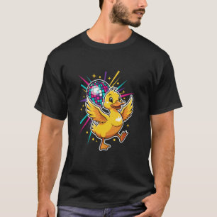 T-shirt Ferme de canard dansant Illustration drôle d'anima