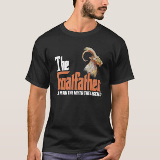T-shirt Ferme de chèvre Animaux Fermiers Chèvre Papa Fermi