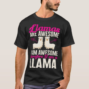 T-shirt Ferme de lama Animaux Lamas sont Géniaux